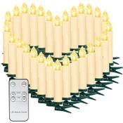 Sunjas Weihnachten LED Kerzen Vergleich