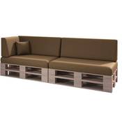 Sunnypillow Kaltschaum Palettenkissen 6er