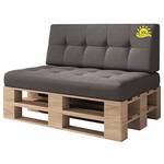 Sunnypillow Palettenpolster Kaltschaum gesteppt UV 2er