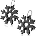 Sunshine Smile 2er Pack Schneeflocken Multitool