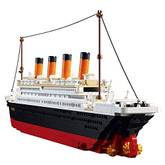 3D Puzzle - Titanic Modell, 3D Puzzle Kinder Und 3D Puzzle Erwachsene, Spielzeug Kinder Titanic Modellbausatz, Modellbau Schiffe, Puzzle  Erwachsene