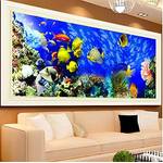 SWECOMZE Fisch Ozean Kristall Strass