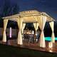 Swing & Harmonie Luxus LED-Pavillon Minzo Vergleich