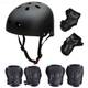 Symbollife Helmet Skate Protektoren Set SY-HP-L-BKB Vergleich
