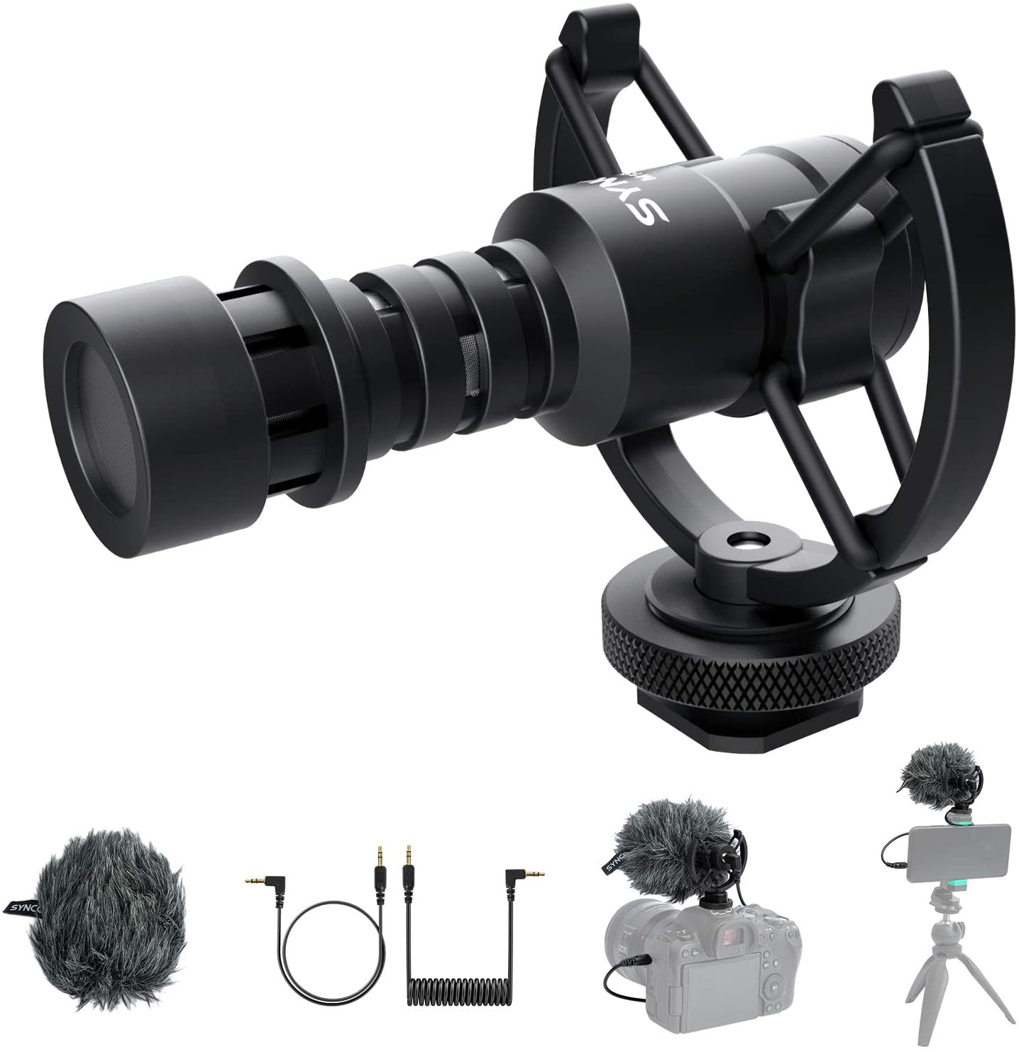 Olympus ME-31 Richtmikrofon – Für VN-, WS-, DM-, LS-Serie, Mit Standfuß & Abnehmbarem Griff, Metallgehäuse