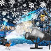 Szgiaruy Dreifach-Schneeflockenprojektor