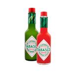 Tabasco Original Red Pepper und Green Pepper Sauce