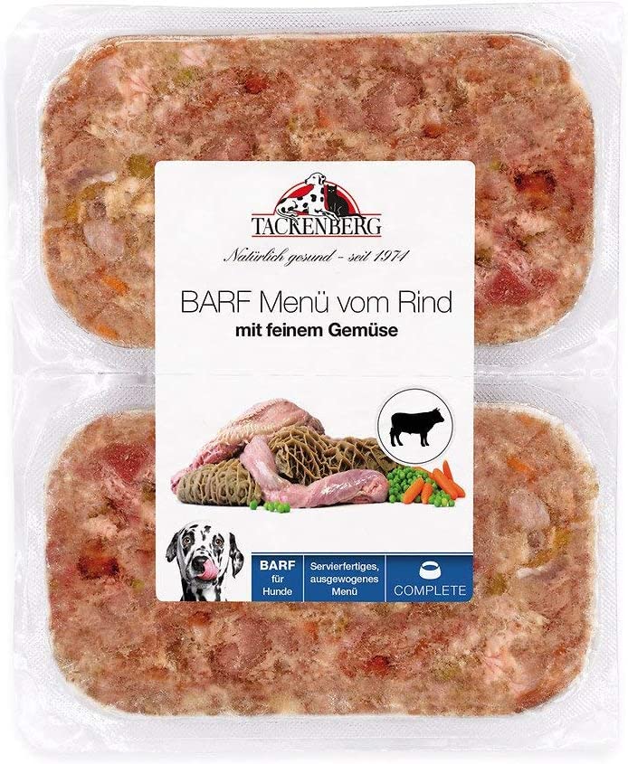 TACKENBERG Hühnchen Mit Langkornreis & Karotten Nassfutter Für Hunde – Premium Dose Für Sensible Mägen, 12 X 800 G