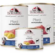 Tackenberg Pferd mit Kartoffeln