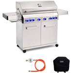 Taino Platinum 6+2 Gasgrill Set