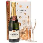 Taittinger Champagner Brut Réserve Geschenkset