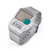 TalkJoy Sprechende Armbanduhr silberne