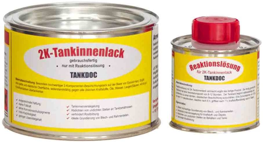 2 Liter Rostio Tankentroster + 500ml Tank-Schutzemulsion