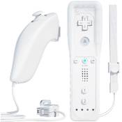 Techken Wii Controller Fernbedienung mit Nunchuck Wii Controller