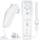 Techken Wii Controller Fernbedienung mit Nunchuck Wii Controller