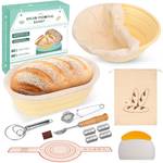 Techmur Brotgärkorb -Set aus Silikon