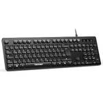 Tecknet Kabelgebundene USB Tastatur