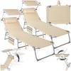 Tectake 2er Set Sonnenliege