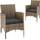 Tectake Rattansessel