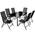 TecTake 800355 Sitzgarnitur Set