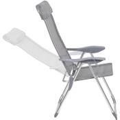 TecTake Aluminium Gartenstuhl