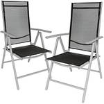 Tectake Aluminium-Klappstuhl Set