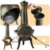 Tectake Vintage Outdoor Terrassenofen
