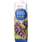 tegut... gute Lebensmittel Trauben-Direktsaft Vergleich