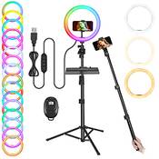 Temery Handy-Stativ mit Ringlicht Vergleich