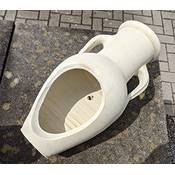 Terracotta-toepfe-de ‎Liegende bepflanzbare Amphore