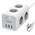 Tessan 9-in-1-Mehrfachsteckdose mit USB