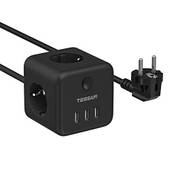 Tessan Mehrfachsteckdose Cube mit USB Vergleich