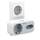 Tessan 4-in-1-Steckdosenadapter mit USB