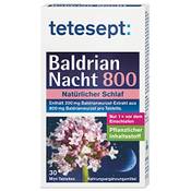 tetesept Baldrian 800 Nacht Vergleich