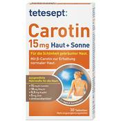 Tetesept Carotin Vergleich
