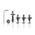 Teufel Satelliten Spikes AC 8544 BA