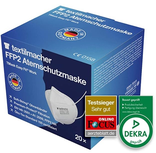 FFP2-Maske Made In Germany Test & Vergleich » Top 16 Im Juni 2023