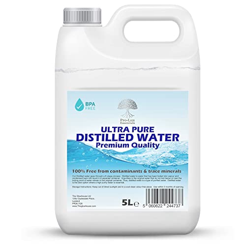 Destilliertes Wasser (DIN 13060, DIN 43530 & EN 285) - 1 Liter