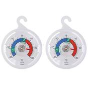 Thermometer World Doppelpack Kühlschrankthermometer