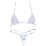 Tiaobug Damen Micro-Bikini-Set