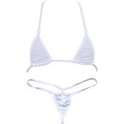 Tiaobug Damen Micro-Bikini-Set