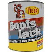 Tiger Bootslack Weiß Vergleich