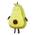 Tikwisdom Avocado-Plüschtier