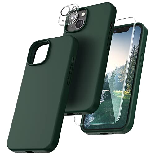 silikonform handyhlle SURPHY entworfen fr iPhone 14 Pro Hlle mit Displayschutz, (Kamerasch   Surphy