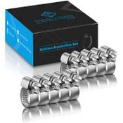 Toolcore Edelstahl-Schlauchschellen