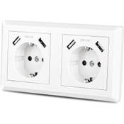 Topular USB-Doppelsteckdose
