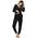 Totatuit Damen Velours Pyjama
