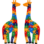 the Toys of Wood Oxford Holzpuzzle Giraffe