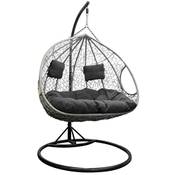 Trendyshop365 XL Polyrattan Outdoor Hängesessel Vergleich
