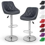 Tresko Barhocker 2er-Set